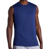 Gaiam Mens Everyday Basic Muscle Tank Top, Standard Fit, Stretch Midweight Material(Medieval Blue)