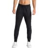 Gaiam Mens Restorative Jogger, Standard Fit, 30” Inseam, Stretch Midweight Material(Black)