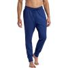 Gaiam Mens Restorative Jogger, Standard Fit, 30” Inseam, Stretch Midweight Material(Medieval Blue Heather)