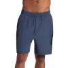 Gaiam Men’s Upside 7” Short with Liner, Standard Fit, Stretch Lightweight Material, Moisture-Wicking(Cool Grey)