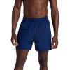 Gaiam Men’s Veda 5” Short with Brief, Standard Fit, Stretch Lightweight Material(Medieval Blue)