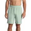 Gaiam Mens Veda 7” Short, Standard Fit, Stretch Lightweight Material, Moisture-Wicking(Dusty Green)