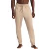 Gaiam Mens Zen Flex Jogger, Standard Fit, 30” Inseam, Stretch Midweight Material(Humus)