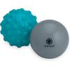 Gaiam Restore Hot & Cold Therapy Massage Balls, Blue/Grey