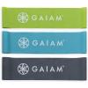 Gaiam Restore Loop Band Kit,Set of 3, Light, Medium,Heavy Lower Body Loop Resistance Bands for Legs and Booty Exercises & Workouts,15″x 4″Bands(15″ x 4″ Bands)