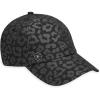 Gaiam Women’s Classic Fitness Running Hat – Ponytail Hats with Quick-Dry Sweatband for Hiking & Summer Beach Vacation(Leopard Print Black)