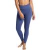 Gaiam Womens Om High-Rise Activate 7/8 Legging, Slim Fit, 25” Inseam, Moisture-Wicking(Blue Indigo)