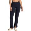 Gaiam Womens Yoga Pant, Slim Fit, Stretch Midweight Material, Moisture-Wicking(Black (Tap Shoe))
