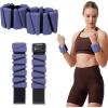 Gaiam Wrist and Ankle Weights, Wearable Bracelet to Strengthen, Tone & Sculpt, Adjustable Ankle Weights for Women & Men for Yoga, Dance, Pilates, Barre, Cardio, Home & Gym Use(Future Dusk-2LB (Set of 2 1lb Weights))