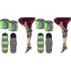 Gaiam Wrist and Ankle Weights,(5-Pound Set (2.5lbs Each) (Pack of 2))