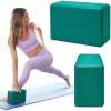 Gaiam Yoga Block – Supportive Latex-Free Eva Foam – Soft Non-Slip Surface with Beveled Edges for Yoga, Pilates, Meditation – Yoga Accessories for Stability, Balance, Deepen Stretches(Lush Teal)