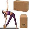Gaiam Yoga Block – Supportive Latex-Free Eva Foam – Soft Non-Slip Surface with Beveled Edges for Yoga, Pilates, Meditation – Yoga Accessories for Stability, Balance, Deepen Stretches(Cork (Premium))