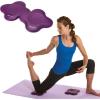 Gaiam Yoga Knee Pads (Set of 2) – Yoga Props and Accessories for Women/Men Cushions Knees and Elbows for Fitness, Travel, Meditation, Kneeling, Balance, Floor, Pilates(Purple)