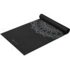 Gaiam Yoga Mat – Premium 5mm Print Thick Non Slip Exercise & Fitness Mat for All Types of Yoga, Pilates & Floor Workouts (68″ x 24″ x 5mm)(Black Marrakesh)