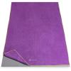 Gaiam Yoga Mat Towel Microfiber Mat-Sized Yoga Towel for Hot Yoga (68″ L x 24″ W), Blue Shadow(Orchid/Citron)