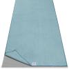 Gaiam Yoga Mat Towel Microfiber Mat-Sized Yoga Towel for Hot Yoga (68″ L x 24″ W), Blue Shadow(Riverside)