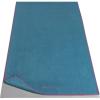 Gaiam Yoga Mat Towel Microfiber Mat-Sized Yoga Towel for Hot Yoga (68″ L x 24″ W), Blue Shadow(Vivid Blue/Fuchsia)