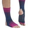 Gaiam Yoga Sock Anklets – Grippy Leg Warmer Ankle Socks for Yoga, Barre, Pilates, Dance, Aerobics(Wild Berry)