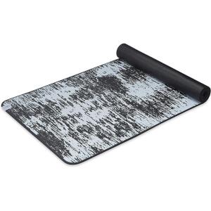 Gaiam Yoga Mat – 6mm Insta-Grip Extra Thick & Dense Textured Non Slip Exercise Mat for All Types of Yoga & Floor Workouts, 68″ L x 24″ W x 6mm Thick(Obsidian)