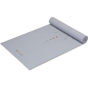 Gaiam Yoga Mat – Premium 6mm Print Extra Thick Non Slip Exercise & Fitness Mat for All Types of Yoga, Pilates & Floor Workouts (68″L x 24″W x 6mm Thick)(Violet Vision)