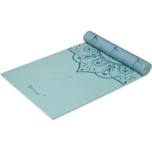 Gaiam Yoga Mat – Premium 6mm Print Reversible Extra Thick Non Slip Exercise & Fitness Mat for All Types of Yoga, Pilates & Floor Workouts (68″ x 24″ x 6mm Thick)(Mandala Trance)