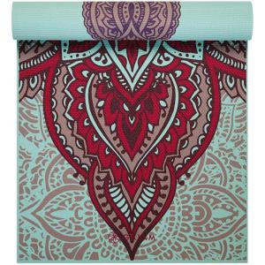 Gaiam Yoga Mat – Premium 6mm Print Reversible Extra Thick Non Slip Exercise & Fitness Mat for All Types of Yoga, Pilates & Floor Workouts (68″ x 24″ x 6mm Thick)(Zara Rogue)