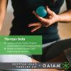 Gaiam Restore Hand Therapy Exercise Ball Kit – 3-Level Hand Grip Strengthener Massage Balls (Soft, Medium, Firm) for Physical Therapy & Hand Pain Relief, Ease Muscle Tension with Hand Balls – Set of 3