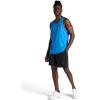 Gaiam Mens Everyday Basic Tank Top, Standard Fit, Stretch Midweight Jersey Material(Campanula)