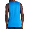 Gaiam Mens Everyday Basic Tank Top, Standard Fit, Stretch Midweight Jersey Material(Campanula)