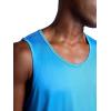 Gaiam Mens Everyday Basic Tank Top, Standard Fit, Stretch Midweight Jersey Material(Campanula)