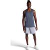 Gaiam Mens Everyday Basic Tank Top, Standard Fit, Stretch Midweight Jersey Material(Cool Grey)