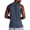 Gaiam Mens Everyday Basic Tank Top, Standard Fit, Stretch Midweight Jersey Material(Cool Grey Heather)