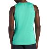 Gaiam Mens Everyday Basic Tank Top, Standard Fit, Stretch Midweight Jersey Material(Future Teal Heather)
