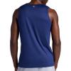 Gaiam Mens Everyday Basic Tank Top, Standard Fit, Stretch Midweight Jersey Material(Medieval Blue)