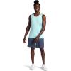 Gaiam Mens Everyday Basic Tank Top, Standard Fit, Stretch Midweight Jersey Material(Pastel Turq)