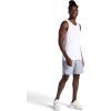 Gaiam Mens Everyday Basic Tank Top, Standard Fit, Stretch Midweight Jersey Material(Stark White)