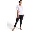 Gaiam Womens Oversized Performance T-Shirt, Oversized Fit, Stretch Lightweight Material(Orchid Hush Heather)