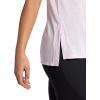 Gaiam Womens Restore Rib Mix T-Shirt, Relaxed Fit, Lightweight Heathered Material, High-Low Hem(Orchid Hush)