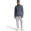 Gaiam mens Reform Long Sleeve Quarter-zip, Standard Fit, Stretch Midweight Material(Cool Grey)