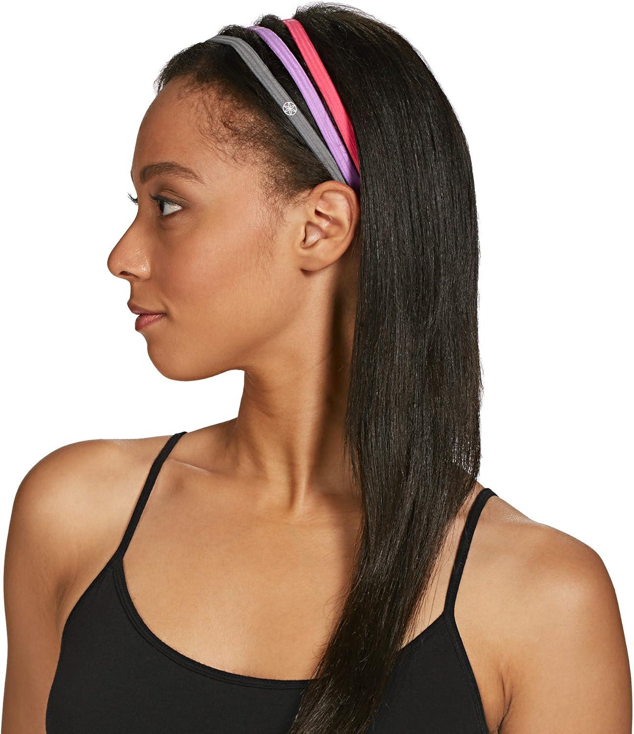 imageGaiam Yoga ThinGrip Headbands 3Pack