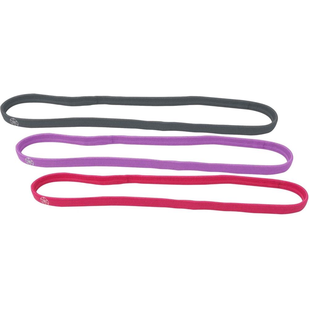 imageGaiam Yoga ThinGrip Headbands 3Pack