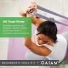 Gaiam Beginner’s Yoga Starter Kit (Yoga Mat, Yoga Block, Yoga Strap)(Lily Shadows)
