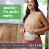 Gaiam Go for It Waist Pack, Adjustable Fanny Pack Crossbody Bags for Women & Men – Waterproof Cross Body Bag with Zippered Pockets, Running Belt Bag, Ideal for Vacation & Travel(Deep Thistle)