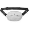 Gaiam Go for It Waist Pack, Adjustable Fanny Pack Crossbody Bags for Women & Men – Waterproof Cross Body Bag with Zippered Pockets, Running Belt Bag, Ideal for Vacation & Travel(Sandstone)