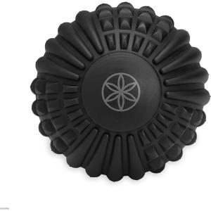 Gaiam Restore Massage Ball – 5″ Foam Roller Semi Firm Textured Manual Deep Tissue Massager for Trigger Points, Myofascial Release, Sore Muscle Recovery & Pain Relief in HIPS, Glutes, Back & Shoulders
