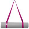Gaiam Easy-Cinch Yoga Mat Sling – Durable Carrying Strap for Yoga Mat with Metal D-Rings for Secure Fit (No Mat Included)(Fuchsia Or Blue)