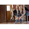 Gaiam Yoga Socks – Toeless Grippy Non Slip Sticky Grip Accessories for Women & Men(Skyline)
