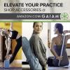 Gaiam Solid Color Yoga Mat, Non Slip Exercise & Fitness Mat for All Types of Yoga, Pilates & Floor Exercises(Vibrant Viridian)
