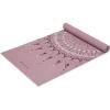 Gaiam Print Yoga Mat, Non Slip Exercise & Fitness Mat for All Types of Yoga, Pilates & Floor Exercises(Here & Now Dusty Rose)