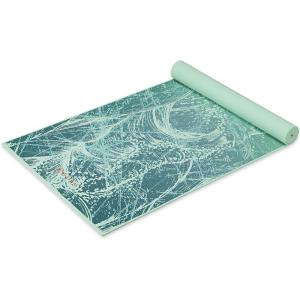 Gaiam Print Yoga Mat, Non Slip Exercise & Fitness Mat for All Types of Yoga, Pilates & Floor Exercises(Whirling Whisper)